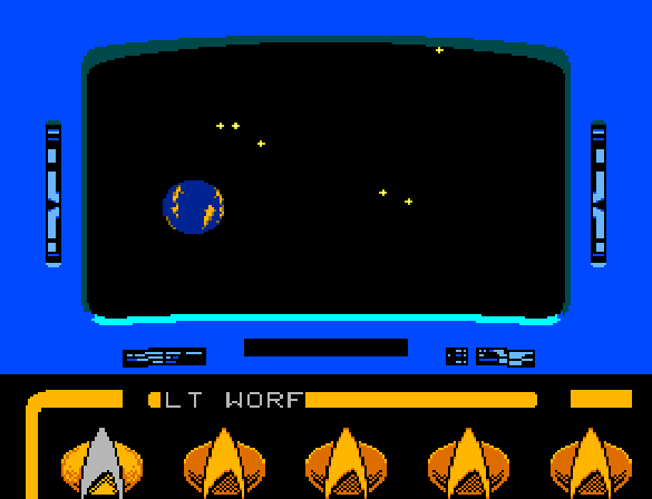 Star Trek - The Next Generation - NES game screenshot (1993) by Absolute Entertainment